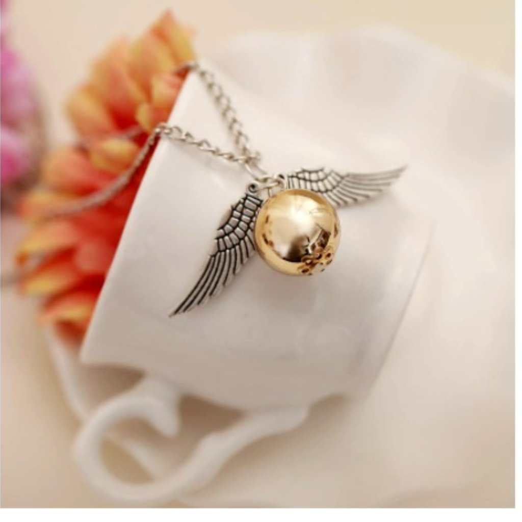 Antique Gold Or Silver Angel Wings Necklace 20$